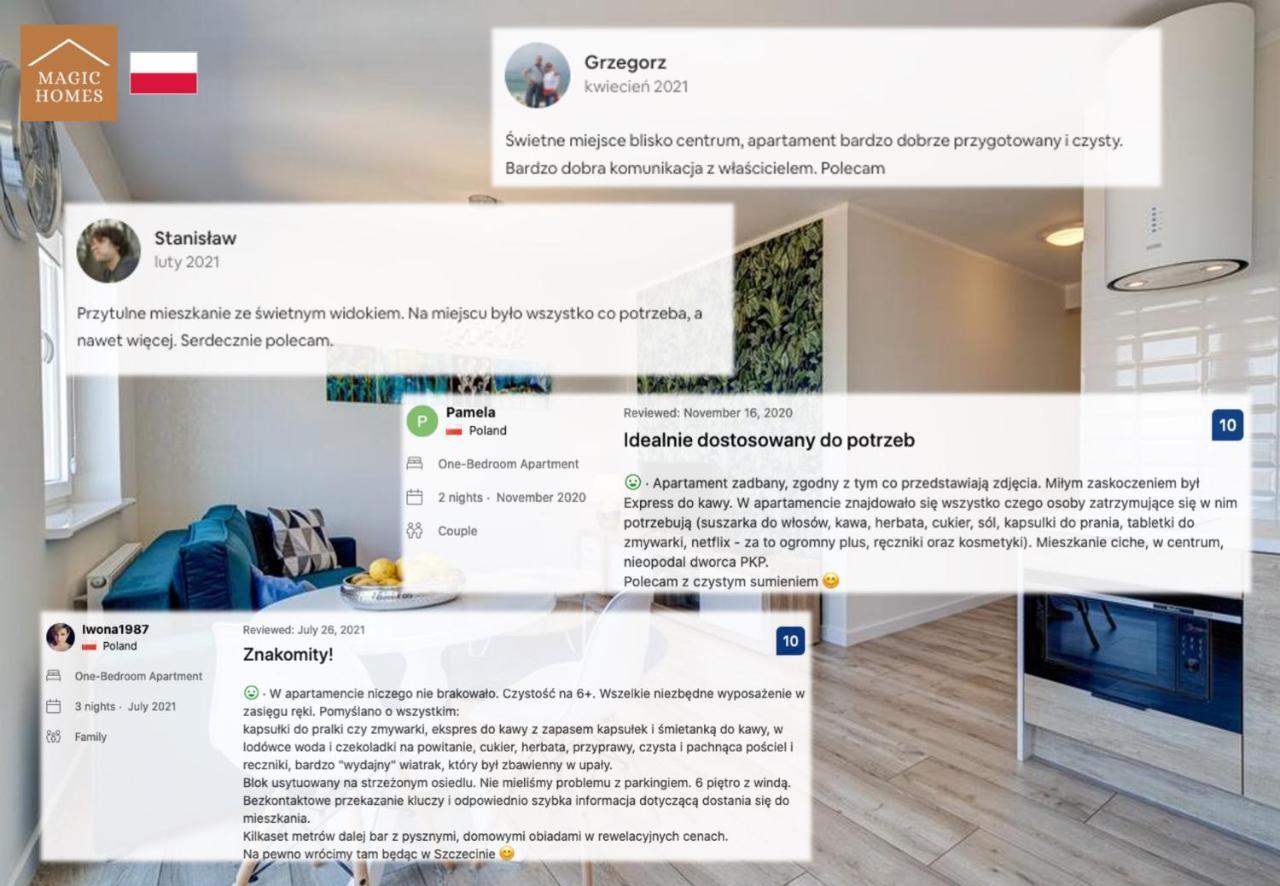 Mh Blue Design Apartment Шчечин Екстериор снимка
